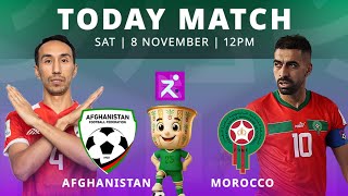 نیمه دوم افغانستان در مقابل مراکش پخش زنده فوتسال | بازی‌های همبستگی کشورهای اسلامی ۲۰۲۵