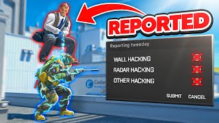 Everybody REPORTS ME for WALLHACKING in Premiere...