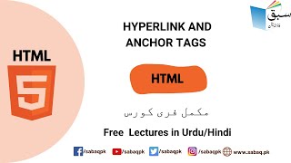 HyperLink and Anchor Tags