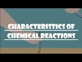 Chemical Reactions and Their Characteristics