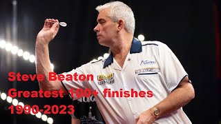 Steve Beaton - Greatest 100+ Darts Finishes 1990-2023
