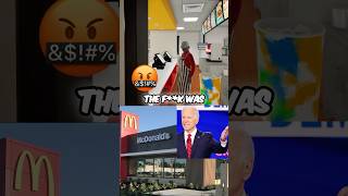 Joe Biden is a bad employee | Presidents work at McDonalds #shorts