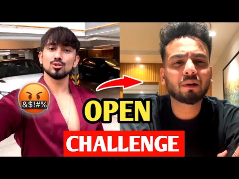 Adnaan 07 Open Challange To Elvish Yadav 😱 @Adnaan07 Vs @ElvishYadavVlogs  |