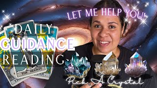 Let Me Help You! 🔮 A ✨timeless✨ Daily Guidance Reading ➡️ Pick A Crystal Tarot Reading 💓
