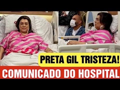 Cantora Preta Gil infelizmente! Comunicado direto do hospital!