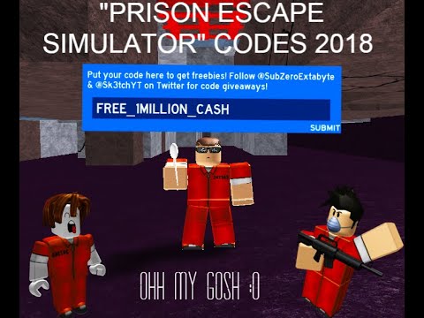 Codes For Escape Prison Simulator 07 2021 - roblox escape room prison code