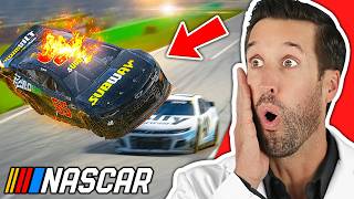 ER Doctor Reacts to Most DRAMATIC NASCAR Car Racing Crashes