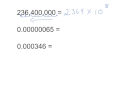 Scientific and Engineering Notation Concepts