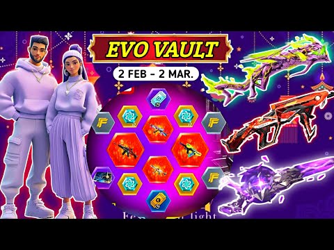 Next Evo Vault event | Next Evo vault Event February 2025 | Free Fire Next Evo Vault Event | M10