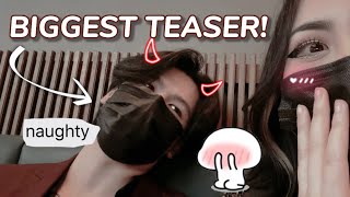 my husband is the BIGGEST teaser