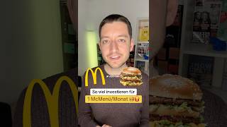 Ein McMenü pro Monat durch Dividenden 🤑