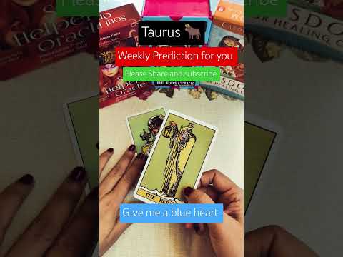 Weekly Prediction for TAURUS #tarot #wheeloffortunetarot #lovetarot #tarotcardreading