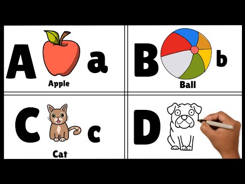 A for apple | अ से अनार | abcd |phonics song | a for apple b for ball c for cat | abcd song | abcde