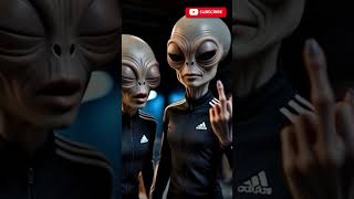 Alien "Peace" Sign? 👽🖕#shorts #aliens