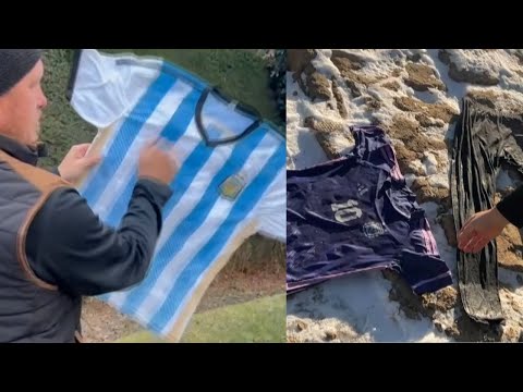 En Bariloche la ropa tendida no se seca, se congela