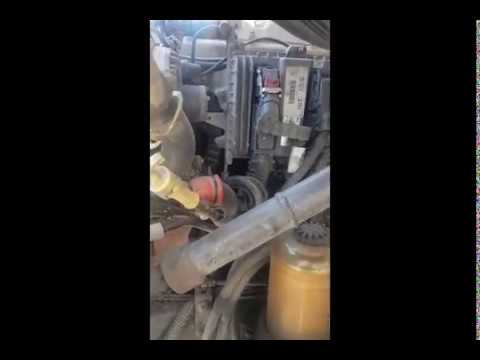 FUEL SENSOR HIGH PRESSURE REPLACE. MAXXFORCE DIESEL...