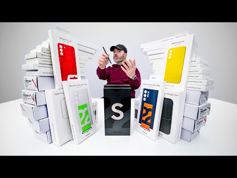 (ENGLISH) Samsung Galaxy S22, S22+, S22 Ultra Unboxing Every Color + Every Accessory