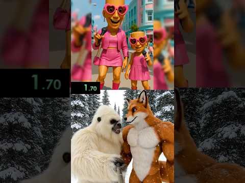 Yeti and Foxman - Missing Barbie Songs brainrot 🙀 PART 1 #brainrot  #funny