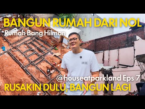 Bongkar Rumah Lama & Pemasangan Sloof Epik Rumah Bang Hilman