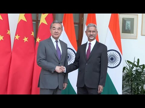 YouTube video thumbnail:  Indian Foreign Minister Calls for China-India Border De-Escalation