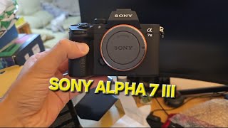 Camara #Sony #Alpha 7 Mark III 4k 30fps