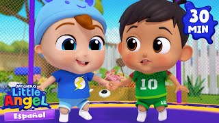 Dia de juegos con mi mejor amigo 😃 Caricaturas | Canciones Infantiles 🎵 Little Angel Español