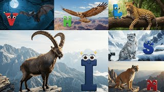 A to Z Animal Sounds Phonics Song 🐘🦁 Educational Kids Song