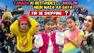 Canada Ki Best Rides - Jhoolon Mein Maza Aa Gaya Fir Se Shopping ? | RS 1313 VLOGS
