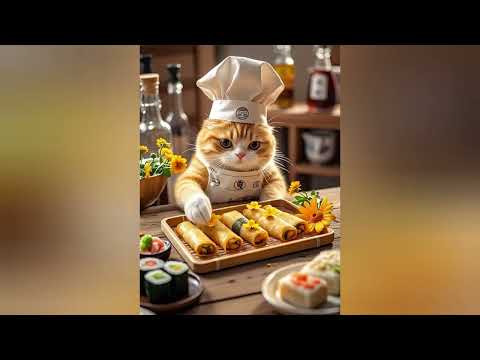 🔴🐾Cute Cat Cooking! 😼🎯#shorts #funny #cute #cat #kitten #meow