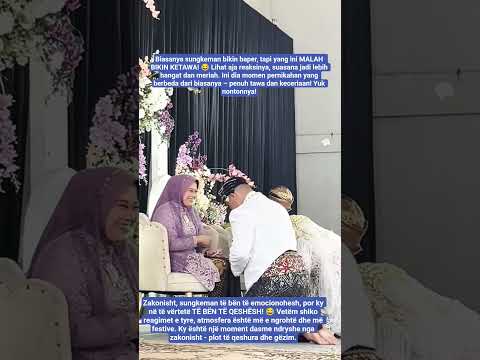 "Sungkeman Bikin Ngakak! Momen Lucu Pernikahan yang Bikin Semua Tertawa Terbahak-Bahak 🤣"#shorts