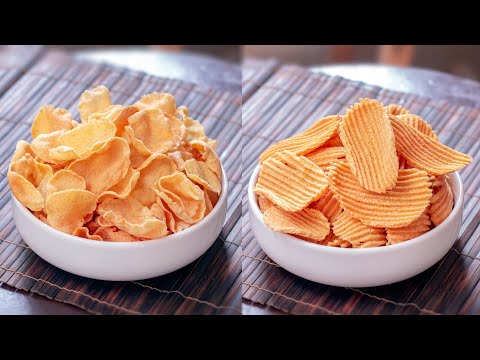 ক্রিস্পি পটেটো ক্র্যাকার্স যা ১ বার বানিয়ে বছর জুড়ে রাখতে পারবেন || Crispy Potato Crackers | Chips