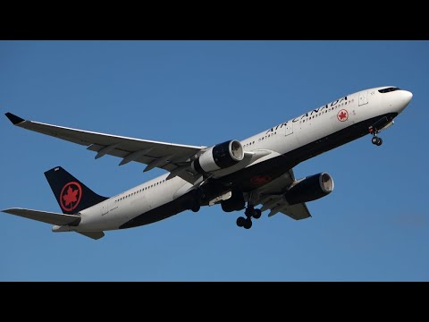 Air Canada - Airbus A330-343 - Diverted Landing & Takeoff