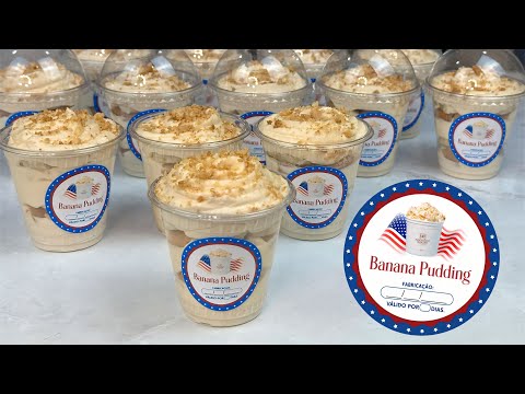 BANANA PUDDING 🇺🇸 SOBREMESA AMERICANA NO POTE