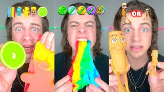 Luke Did That Insane Spice Challenges & Mukbangs You Can`t Miss Pt.2 NEW Compilation✔