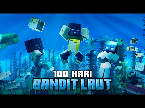 100 Hari Minecraft Bandit Laut ( ft @Fimauu @Pabiyan )