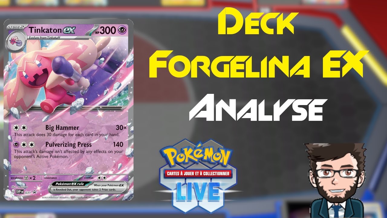 PIOCHE COMME SI TA VIE EN DEPENDAIT - Analyse #134 du deck Forgelina EX sur Pokémon TCG Live
