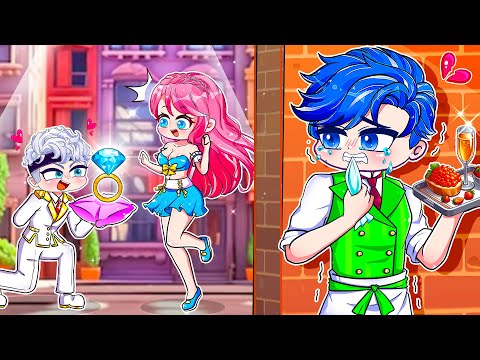 Anna menikah dengan pria kaya - Poor Alex x Anna SO SAD STORY | Gacha Life | Rainbow Z Indonesia