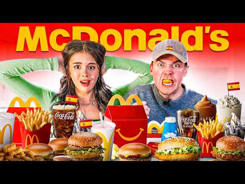 Alles Bestellen van de Spaanse McDonald's! (ft. Emily Black)