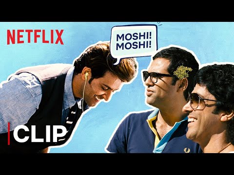 Hrithik Roshan Funny Scene | Moshi Moshi | Zindagi Na Milegi Dobara | Netflix India