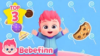TOP3 Mix-Walking and Yes Papa Go on a Treasure HuntㅣKids Song CompilationㅣBebefinn Nursery Rhymes