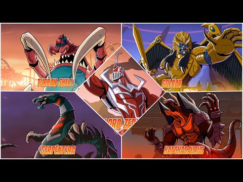 Power Rangers Mega Batlle All Boss