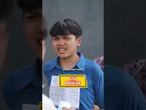 ATM berjalan beneran ada #drama #dramamovies #filmpendek #filmdramaseru #filmdramaindonesia