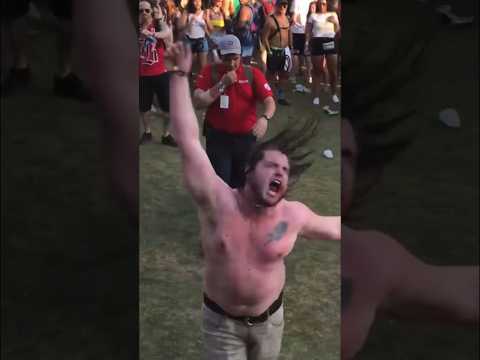 Don’t be this guy at a music festival