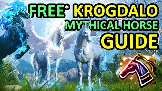 FREE* MYTHICAL HORSE KROGDALO GUIDE (Tier 11*) (Black Desert Online) BDO