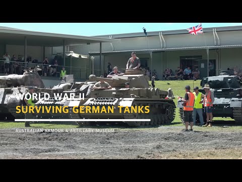 German tanks at the Australian Armour & Artillary Museum, Panzer IV, StuG IV and Jagdpanzer IV #ww2