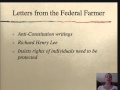 Anti-Federalists and the Constitution