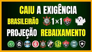 BRASILEIRÃO 2026 | REBAIXAMENTO | CAIU A EXIGÊNCIA | PROJEÇÃO ATUALIZADA | TERMINOU A 31ª RODADA