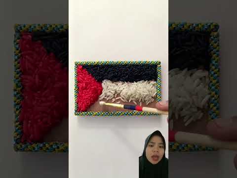 #art #diy #drawing #painting #craft #flag #flagdrawing #nationalflag #bendera #satisfying