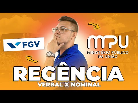 REGÊNCIA - LÍNGUA PORTUGUESA - MPU (BANCA FGV)