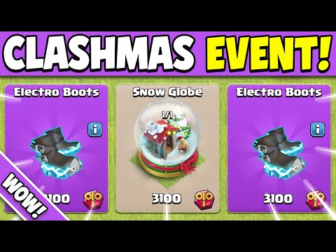 New Electro Boots = WOW!!! Toyshop Throwdown Event Details (Clash of Clans)